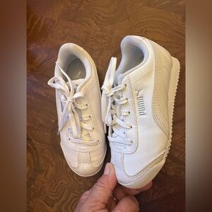 Puma Kids Classic White Sneakers